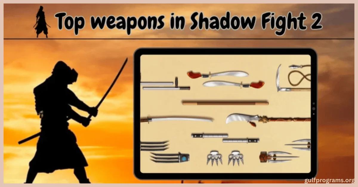 تحميل shadow fight 2 مهكرة جميع الأسلحة مفتوحة