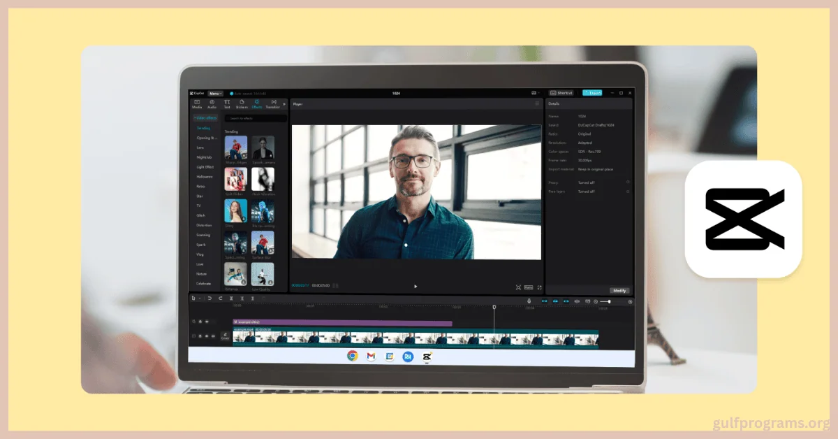 تحميل برامج capcut مهكر