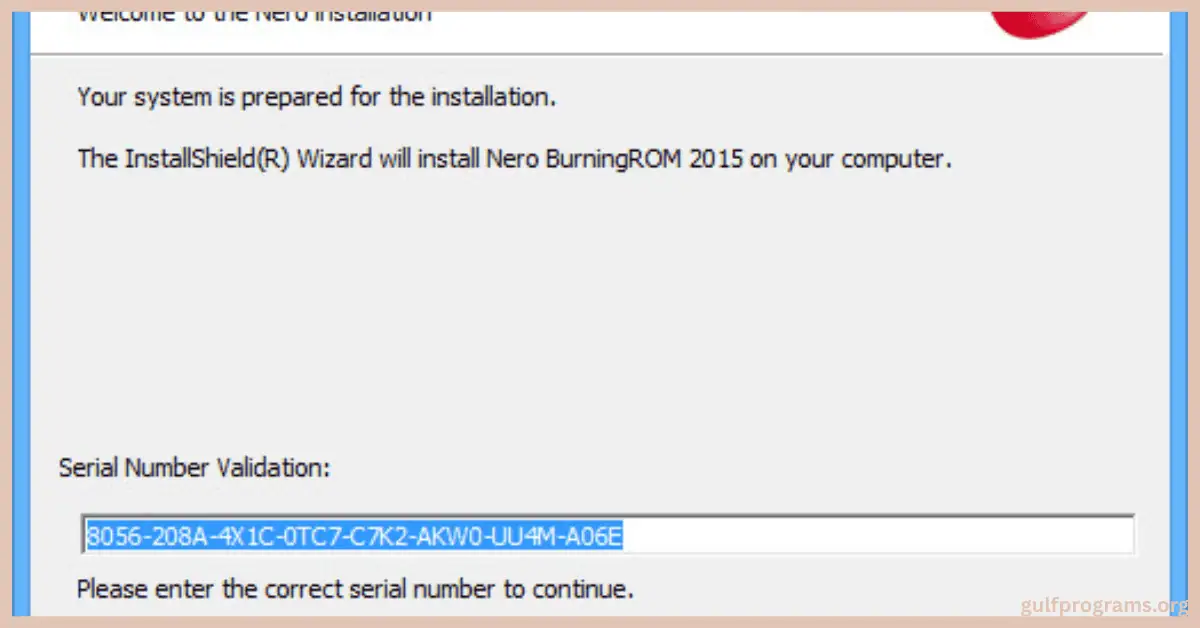 nero 2015 serial key