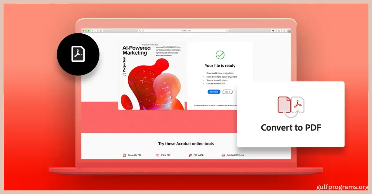 تحميل Adobe Acrobat Pro مجاناً