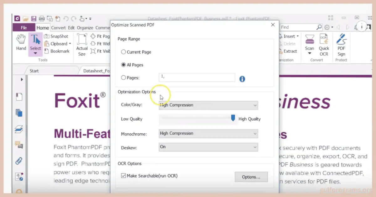 تحميل برنامج Foxit PhantomPDF مع التفعيل