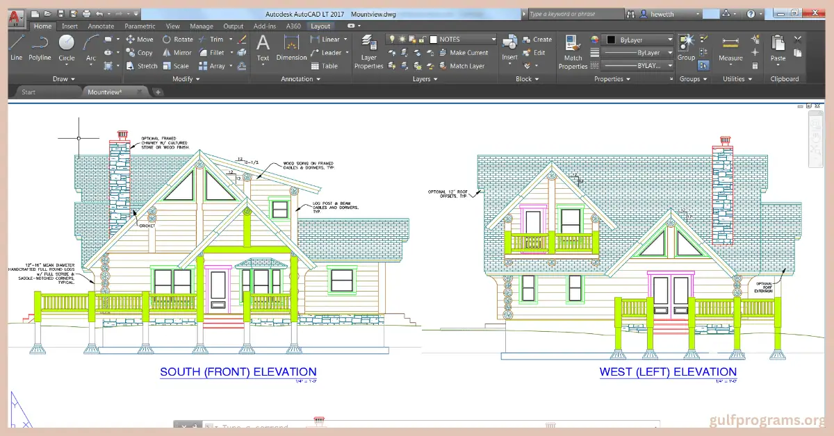 autocad architecture 2017 تحميل
