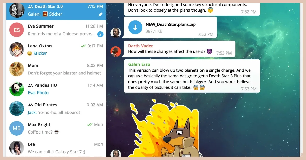 تحميل تلجرام بلس