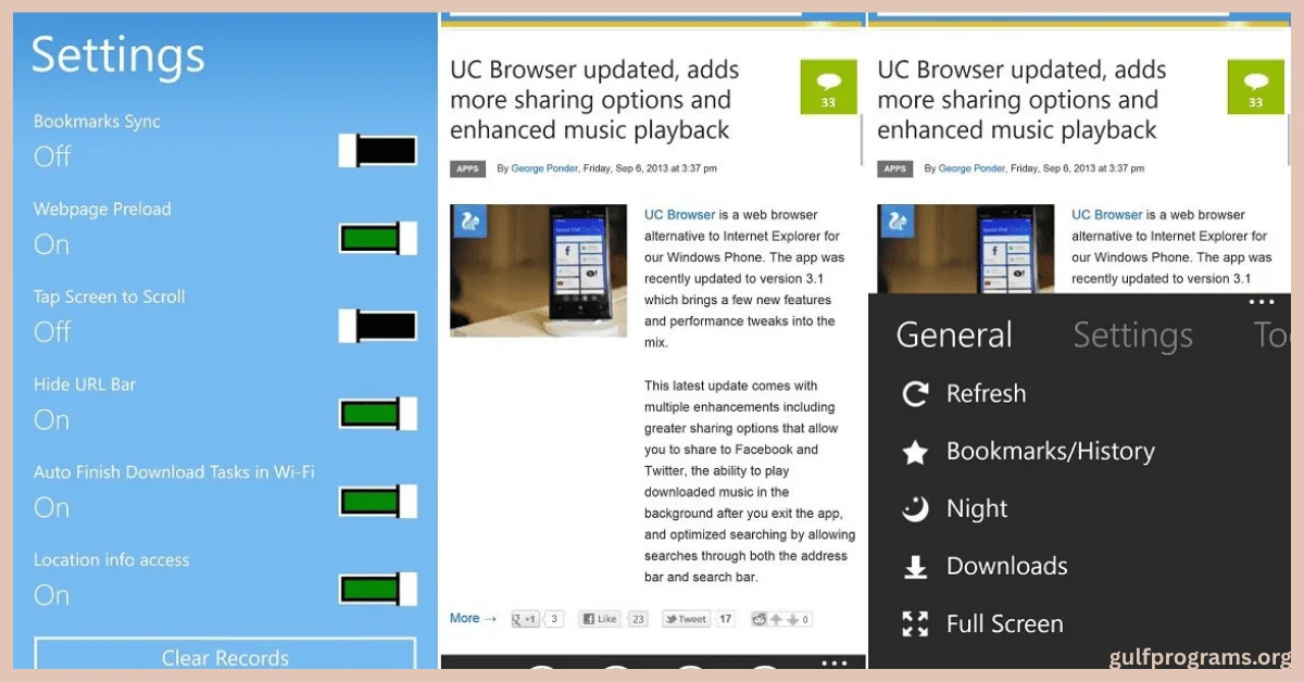 تحميل متصفح uc browser للكمبيوتر من ميديا فاير
