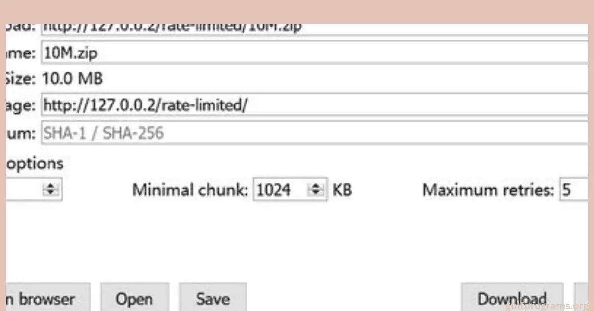 اسم البرنامج