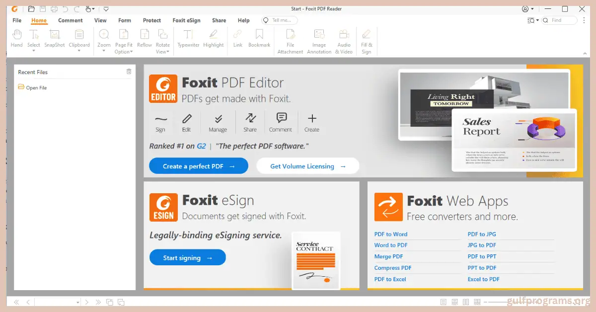 foxit pdf editor كامل