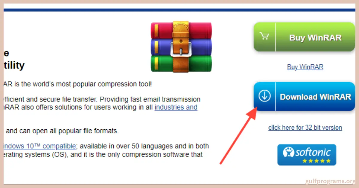 تحميل برنامج winrar 32 bit للكمبيوتر