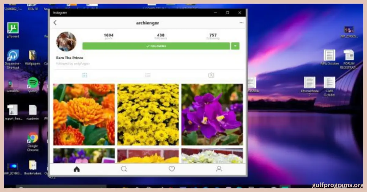 تحميل انستقرام للكمبيوتر